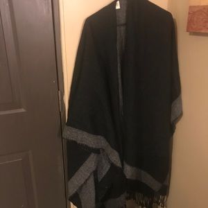 Women’s black gray cover up